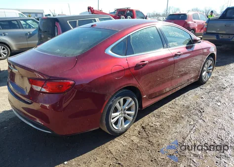 2015 Chrysler 200 Limited из США, поврежденный, VIN 1C3CCCAB6FN711076